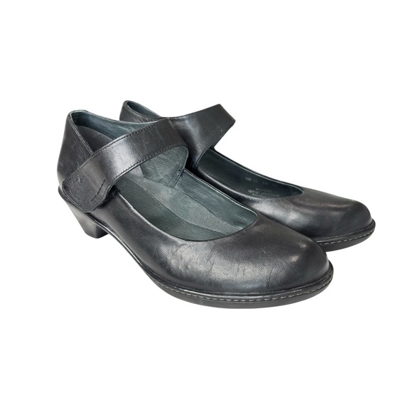 Dansko Bess Mary Jane Womens Comfort Shoe Size 38 US 7.5 / 8 Leather Black Pump - Picture 8 of 12